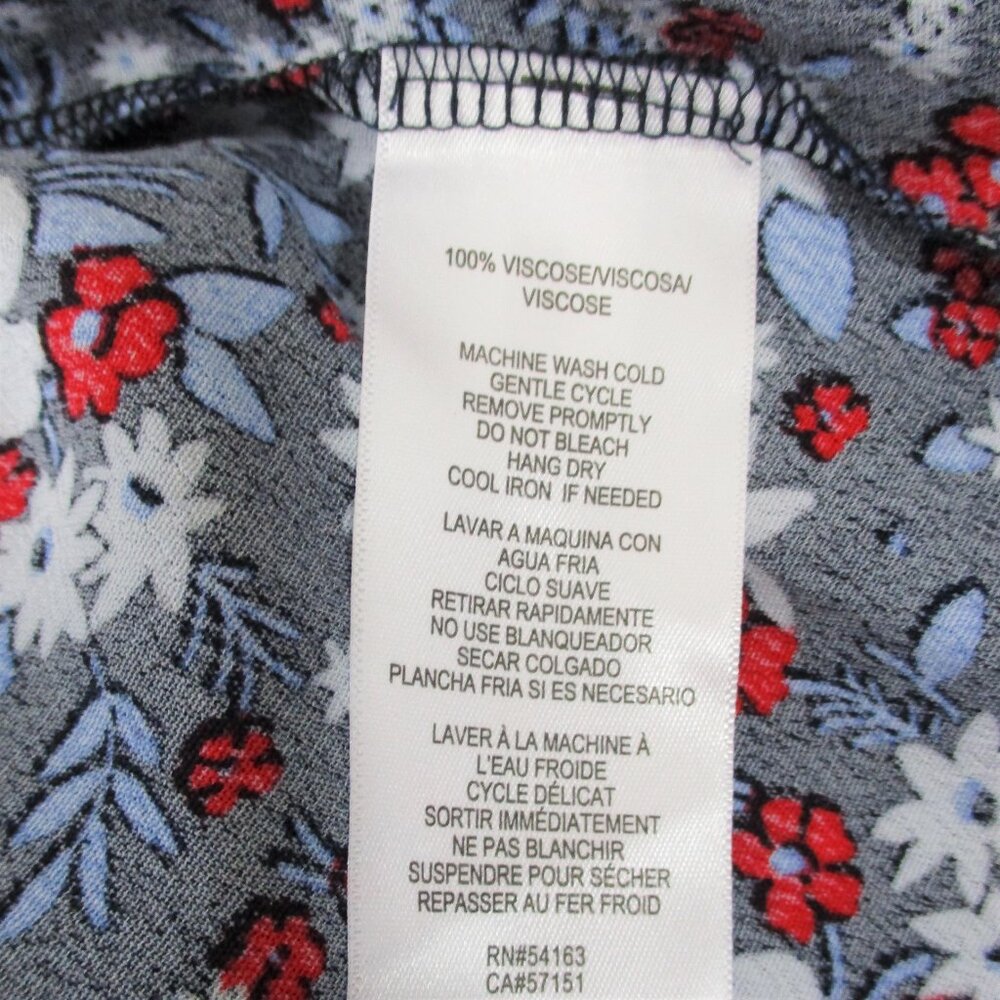 Calvin Klein Jeans Floral Print Mini Sun Dress - Picture 7 of 7